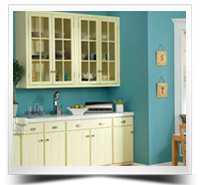 Painting the kitchen